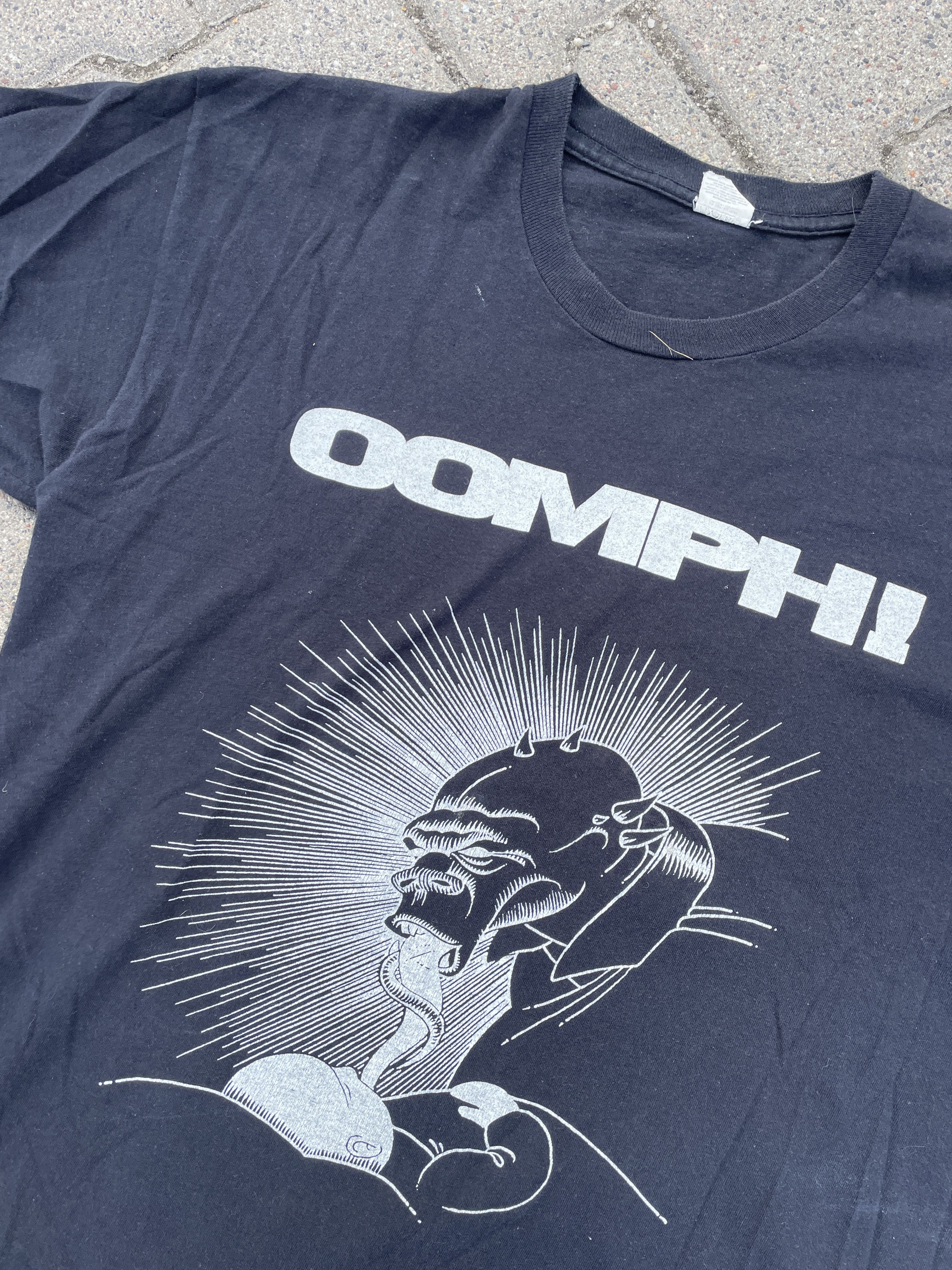 Band Tees VINTAGE 80S SCREEN STARS OOMPH! SOUL THIEF SINGLE STITCH TEE Size US XL / EU 56 / 4 - 3 Thumbnail