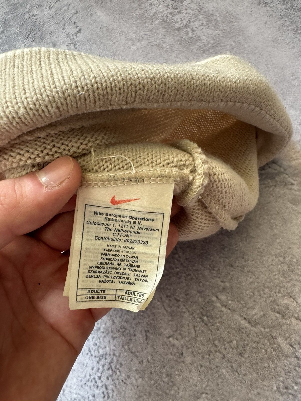 Nike × Vintage Vintage Nike Y2K swoosh hat Size ONE SIZE - 4 Thumbnail