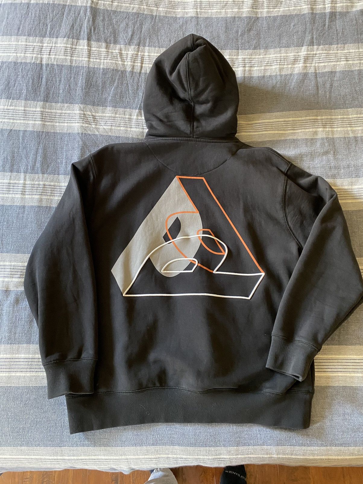 Image of Palace Big P Hoodie Black Xl, Men's