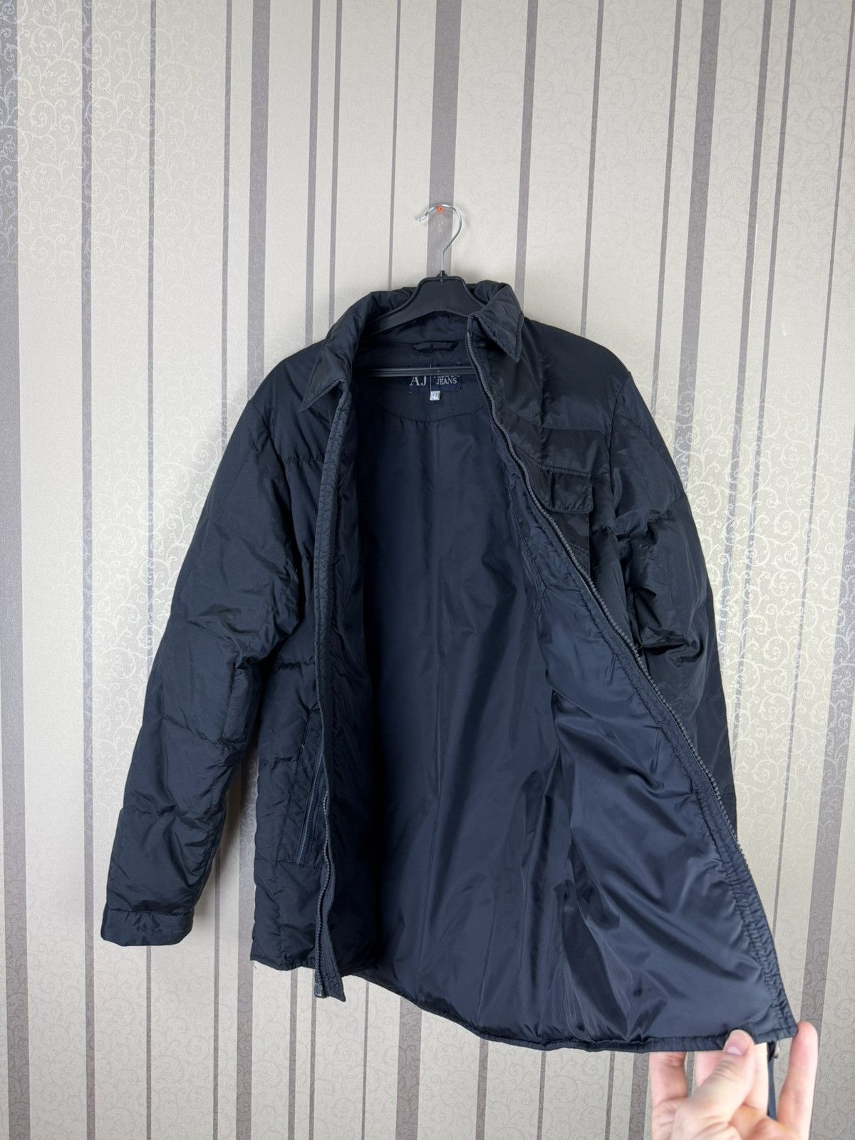 Armani Vintage Armani Jeans down jacket Size L Size US L / EU 52-54 / 3 - 4 Thumbnail