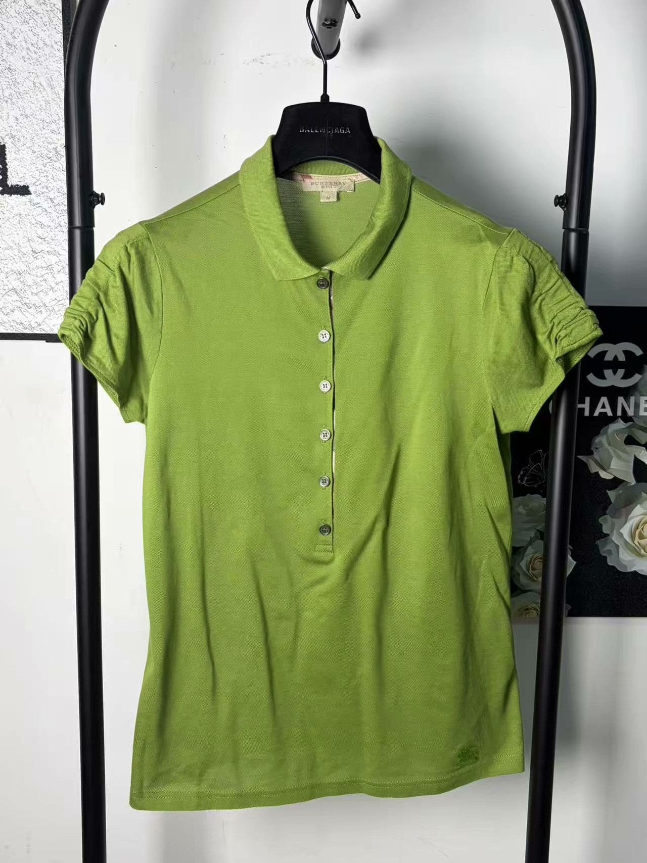 Burberry Burberry White Polo m Men Size US M / EU 48-50 / 2 - 1 Thumbnail