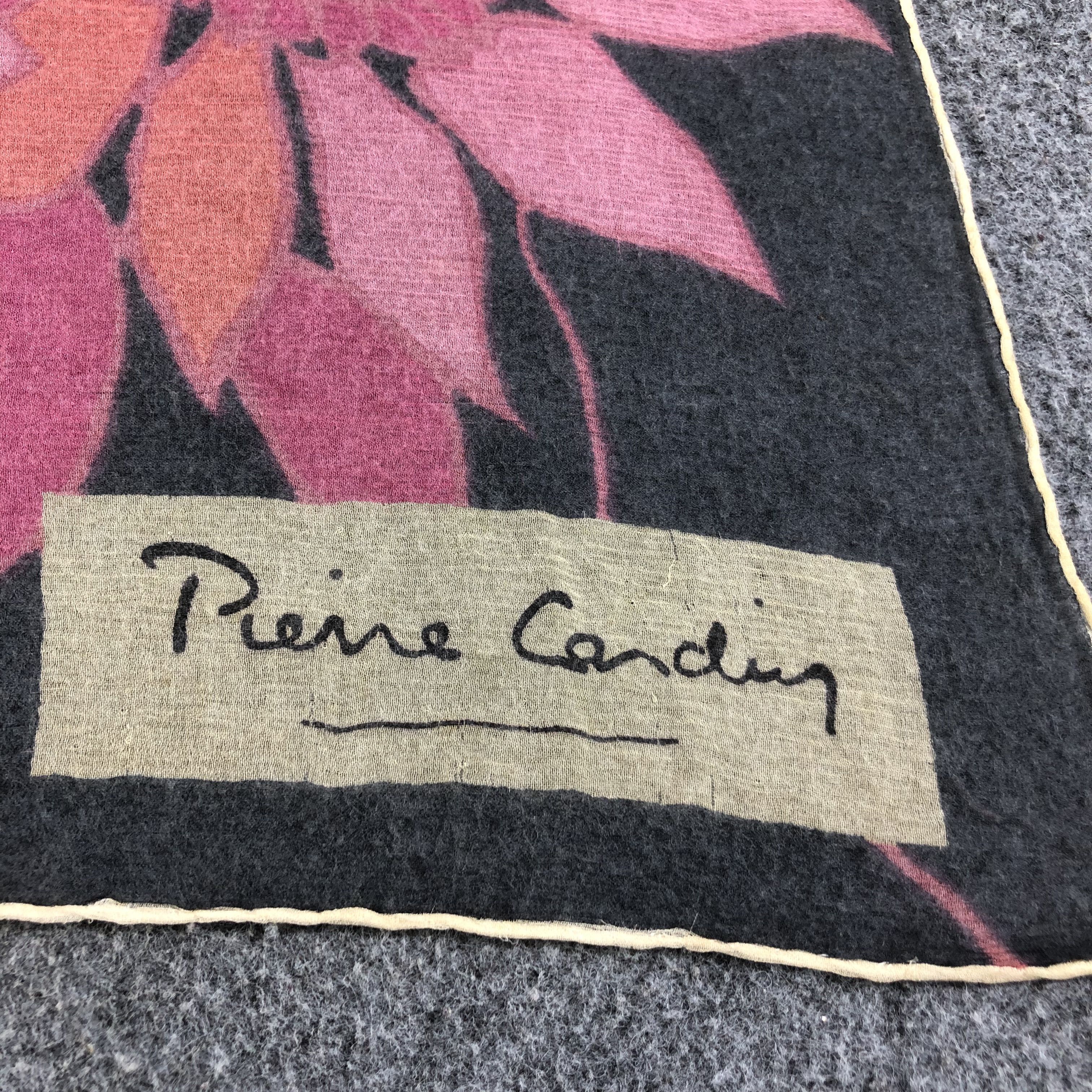 Pierre Cardin Vintage Pierre Cardin Floral Silk Scarf M818 Size ONE SIZE - 3 Thumbnail