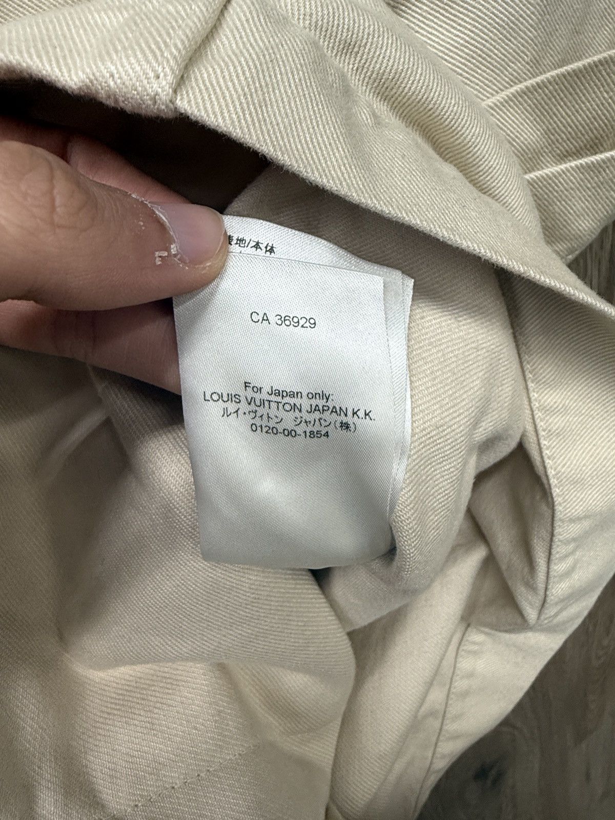Louis Vuitton Louis Vuitton Beige Workwear Shirt Size US M / EU 48-50 / 2 - 13 Thumbnail