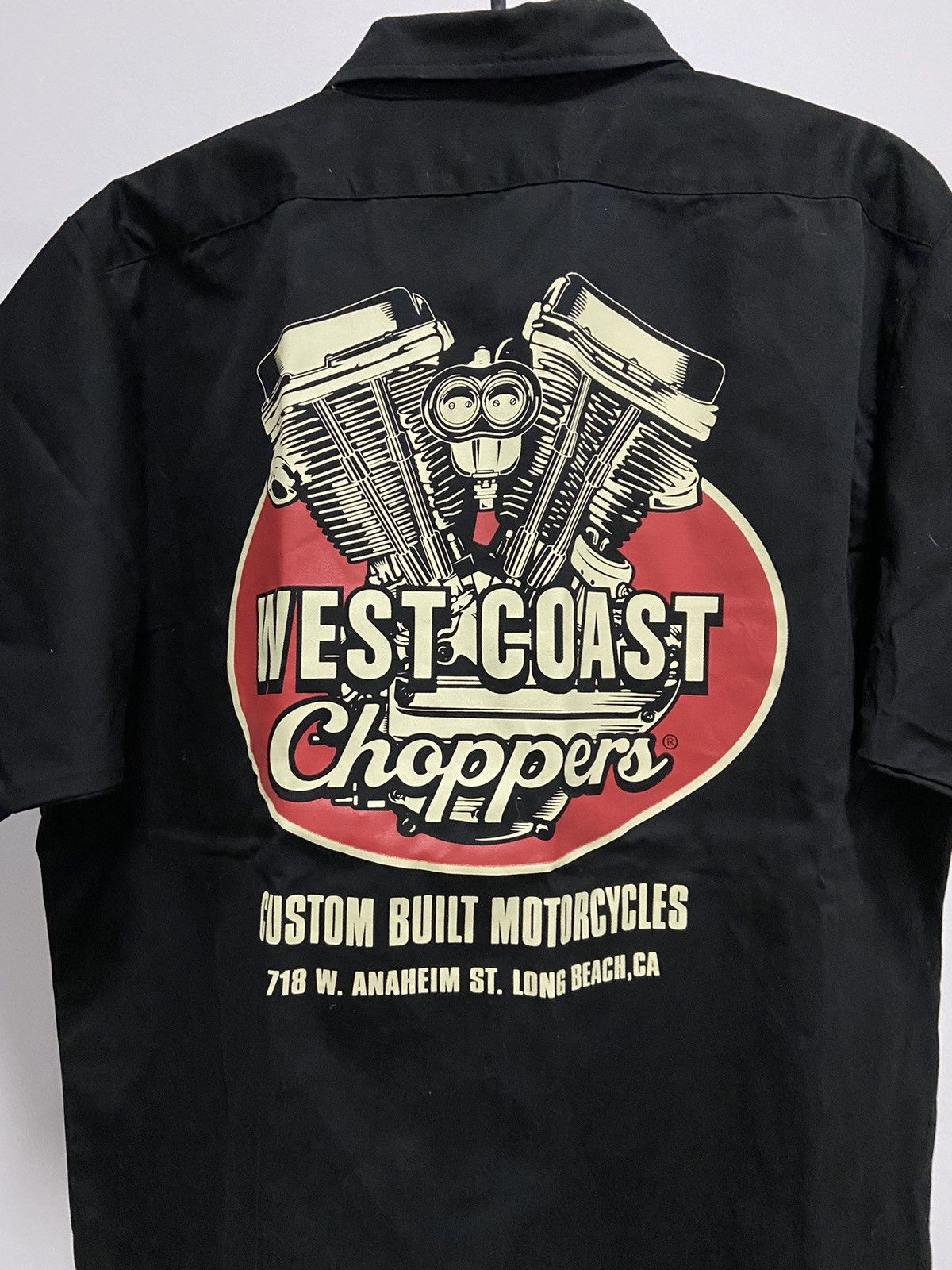 Vintage × West Coast Choppers Choppers West Coast Botton Ups Vintage Big Logo Size US XL / EU 56 / 4 - 5 Thumbnail