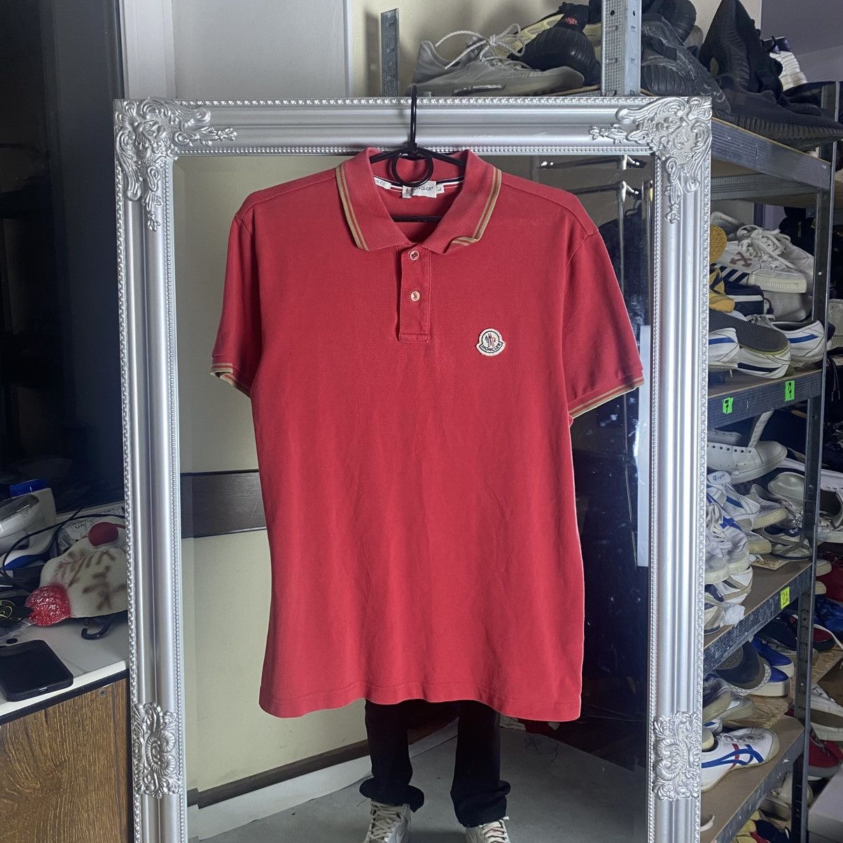 Moncler Vintage Luxury Polo Moncler Size US L / EU 52-54 / 3 - 1 Thumbnail
