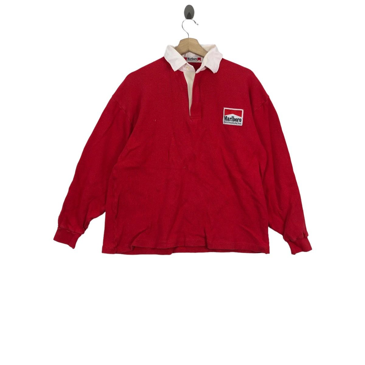 Marlboro Vintage MARLBORO WORLD CHAMPIONSHIP Team Polo Rugby | Grailed