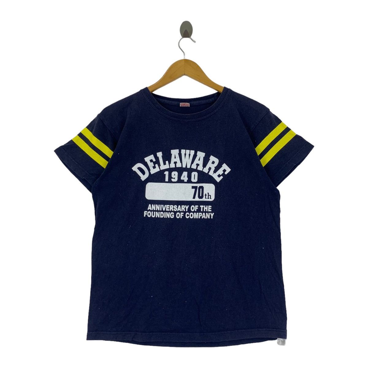 Big John Vintage BIG JOHN ATHLETIC Delaware 1940 Tee Shirt Size L / US 10 / IT 46 - 1 Thumbnail
