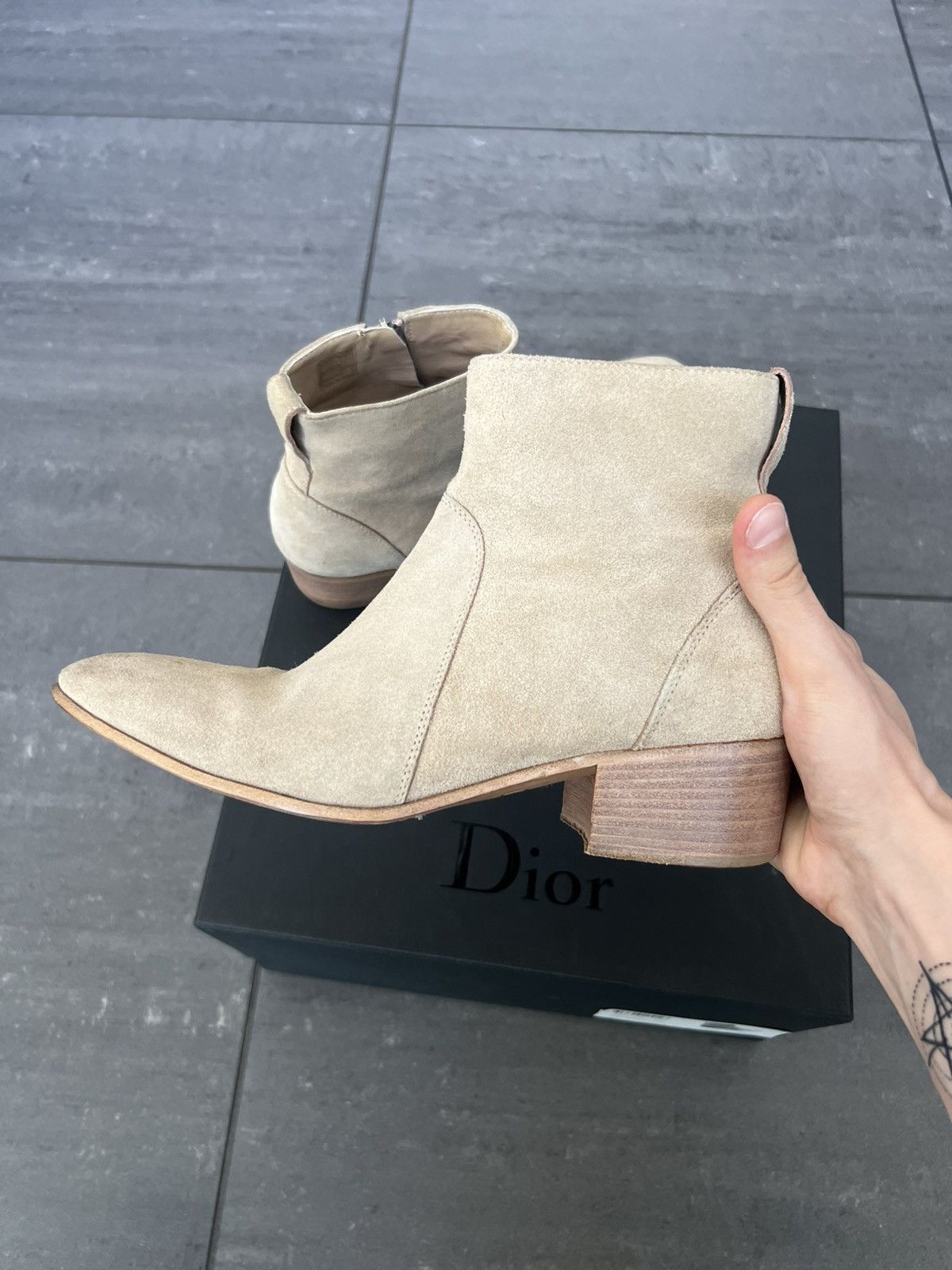 Dior Beige 40mm boots Size US 7 / EU 40 - 6 Thumbnail