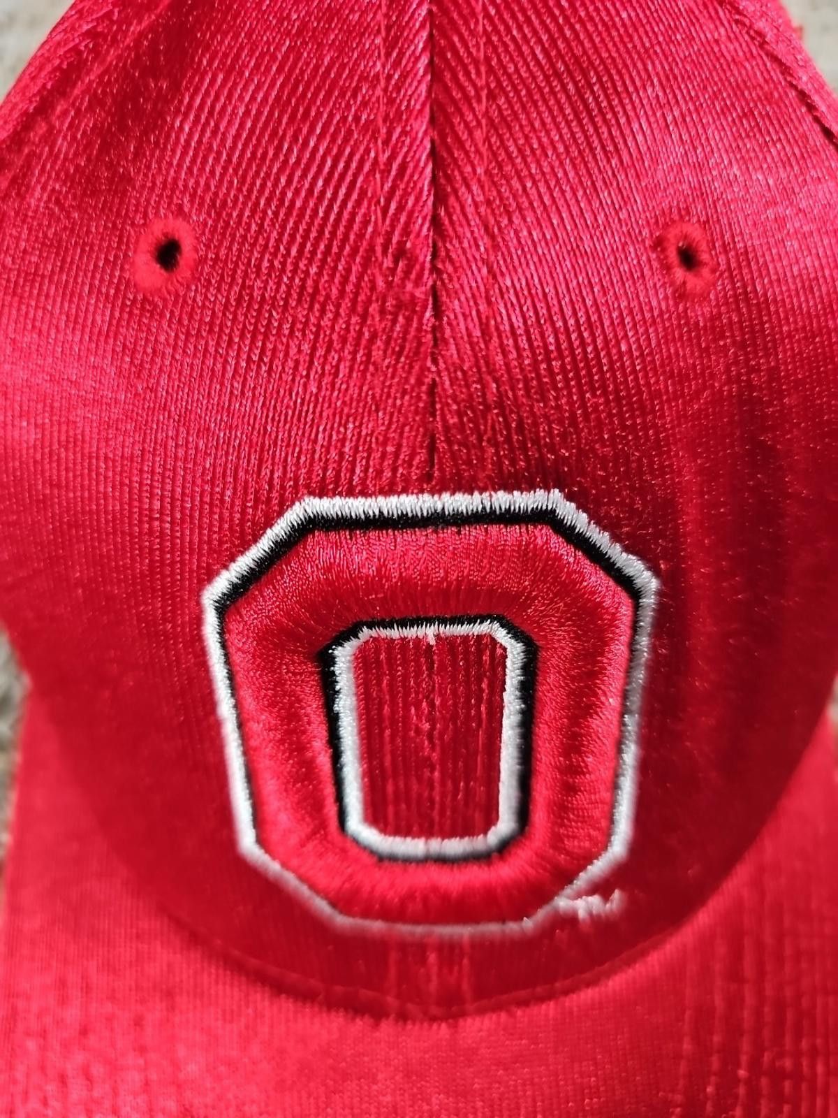 Other OHIO STATE BUCKEYES Hat Adjustable Strapback Embroidered Red Size ONE SIZE - 3 Thumbnail