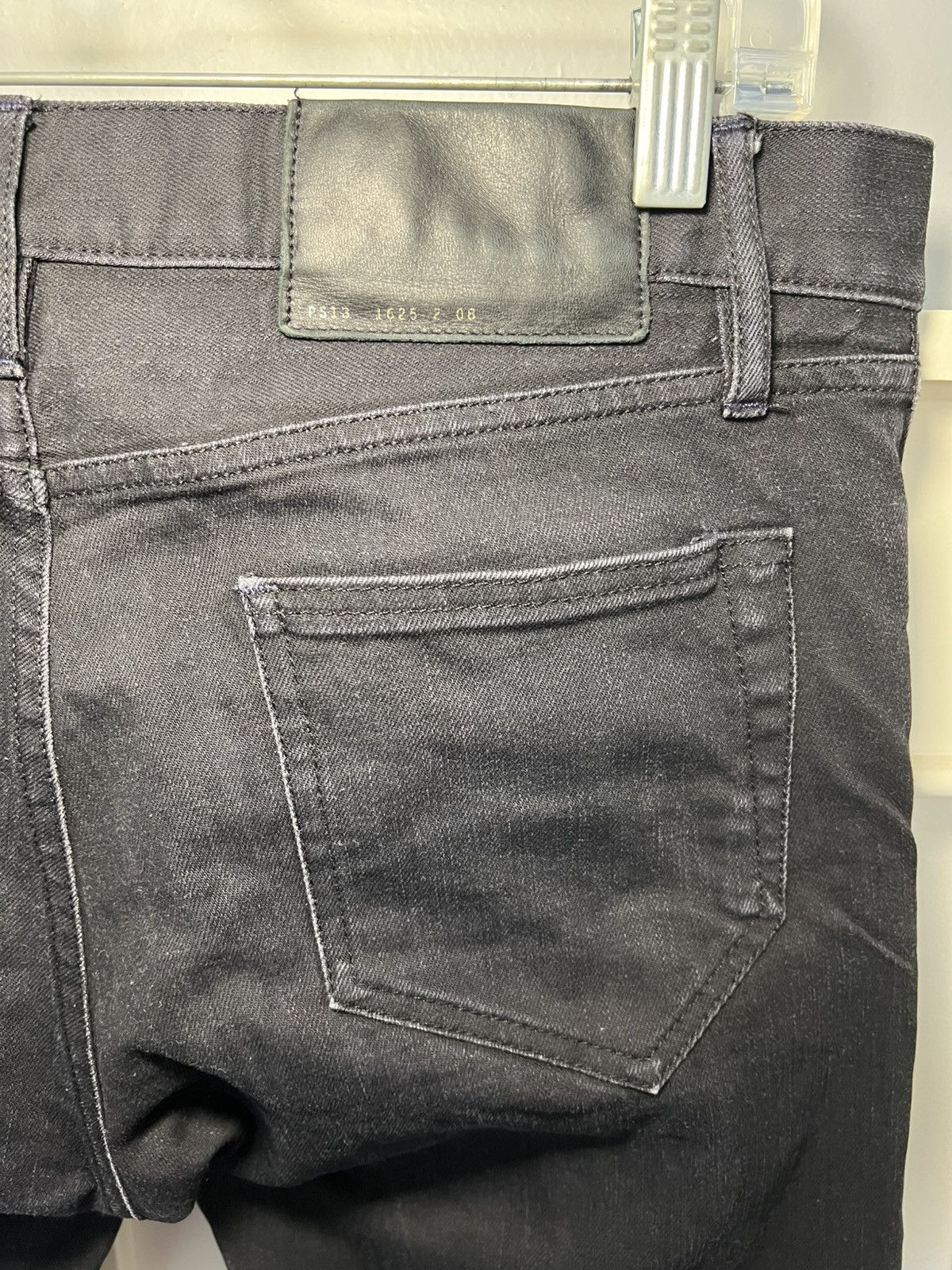 Vintage Vintage Made in New York brand slim black jeans Size US 31 - 11 Thumbnail