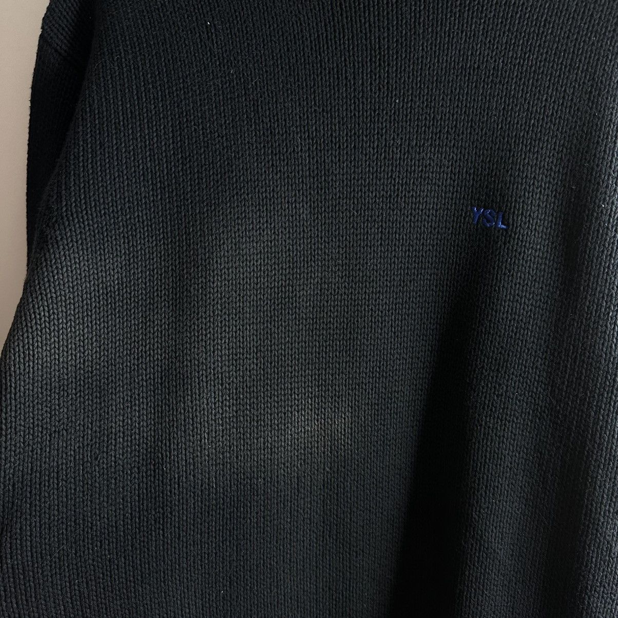Saint Laurent Paris YSL Saint Laurent Jeans Vintage Sweater Exclusive Rare Paris Size US XL / EU 56 / 4 - 8 Thumbnail
