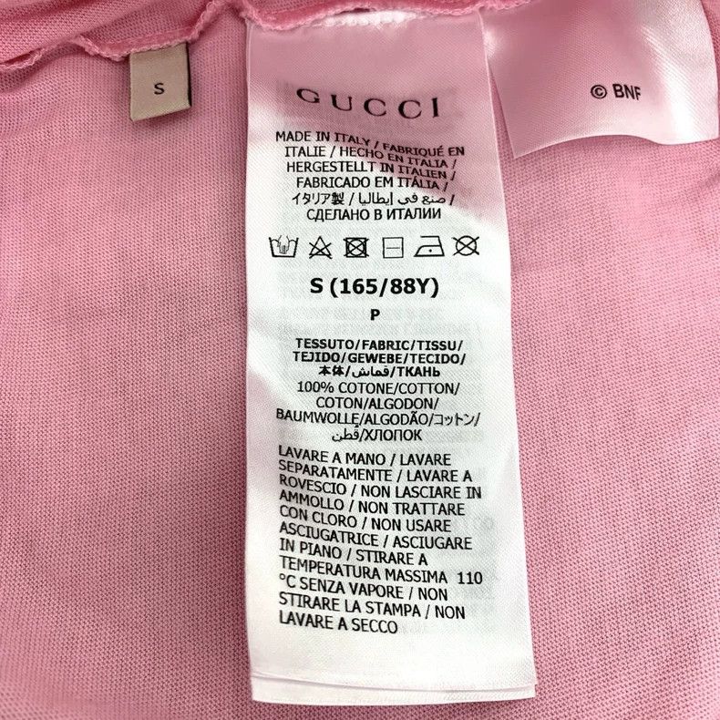 Gucci Gucci Logo letter banana cat pattern printed pink round-nec Size US S / EU 44-46 / 1 - 6 Thumbnail