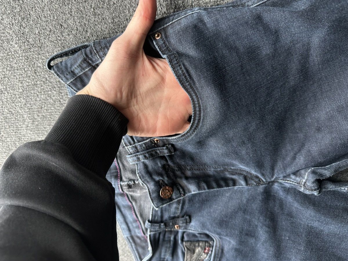 Diesel 🚨 DIESEL IFSIXWASNINE JEANS DENIM RARE Y2K FIT GOTHIC PUNK Size 30" / US 8 / IT 44 - 10 Thumbnail