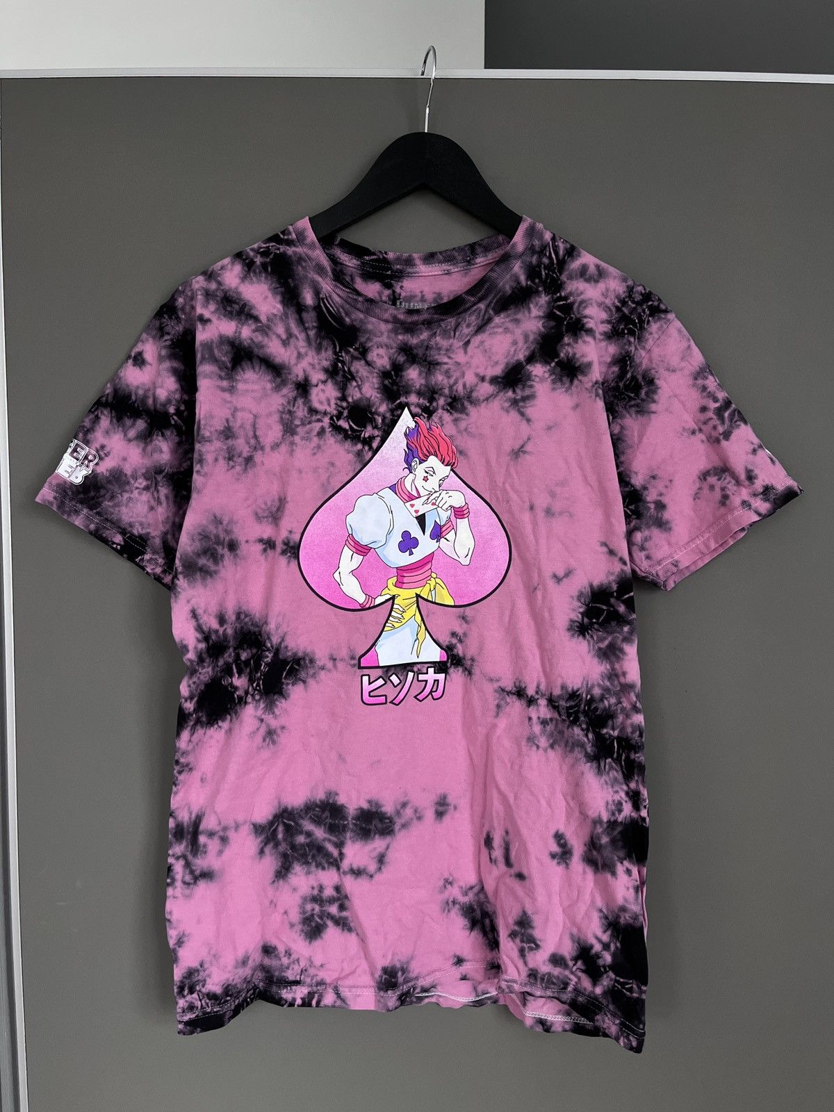 Hunter x Hunter Hypland Acid Wash Tie Dye Multicolor T-shirt