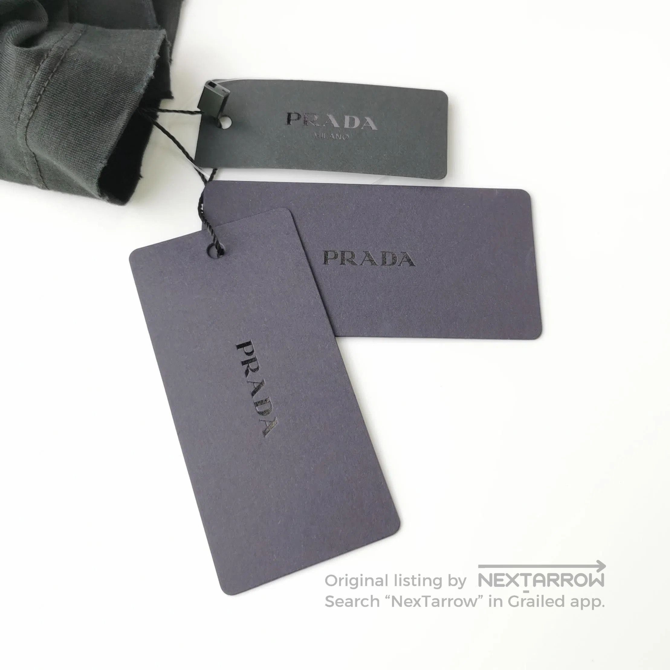Prada Prada XS Solid Cotton Logo Tank Top. Size US XS / EU 42 / 0 - 1 Thumbnail