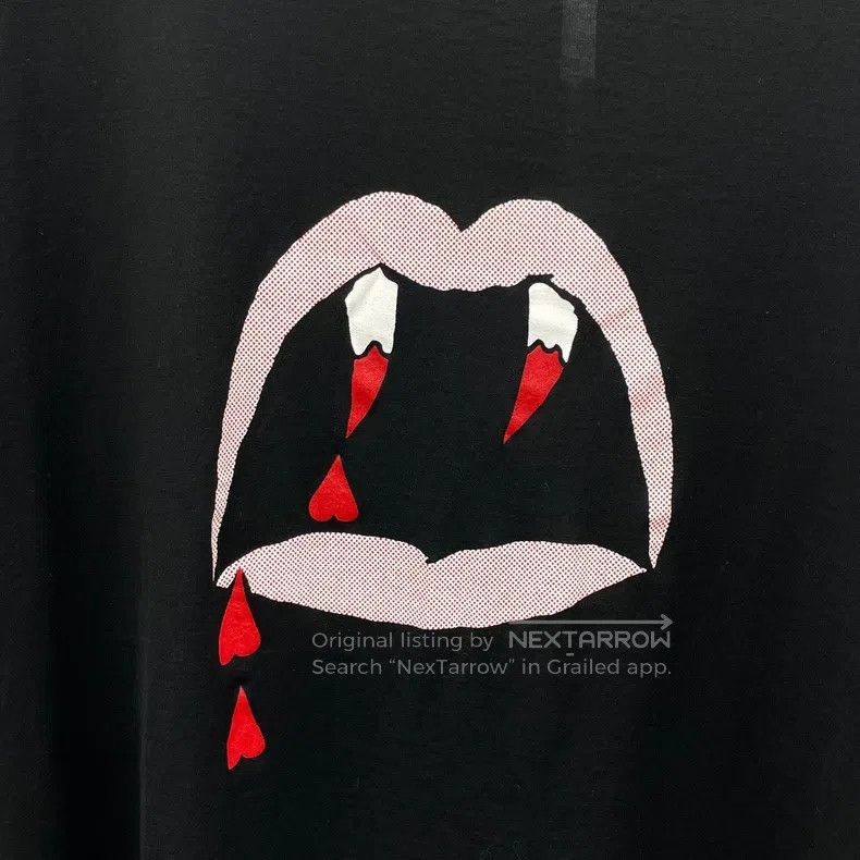 Saint Laurent Paris Saint Laurent Paris Black Blood Tooth Print Pattern Short Size US L / EU 52-54 / 3 - 4 Thumbnail