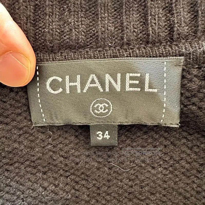 Chanel Chanel Black Wool Zip Jacket for Women . Size XS / US 0-2 / IT 36-38 - 5 Thumbnail