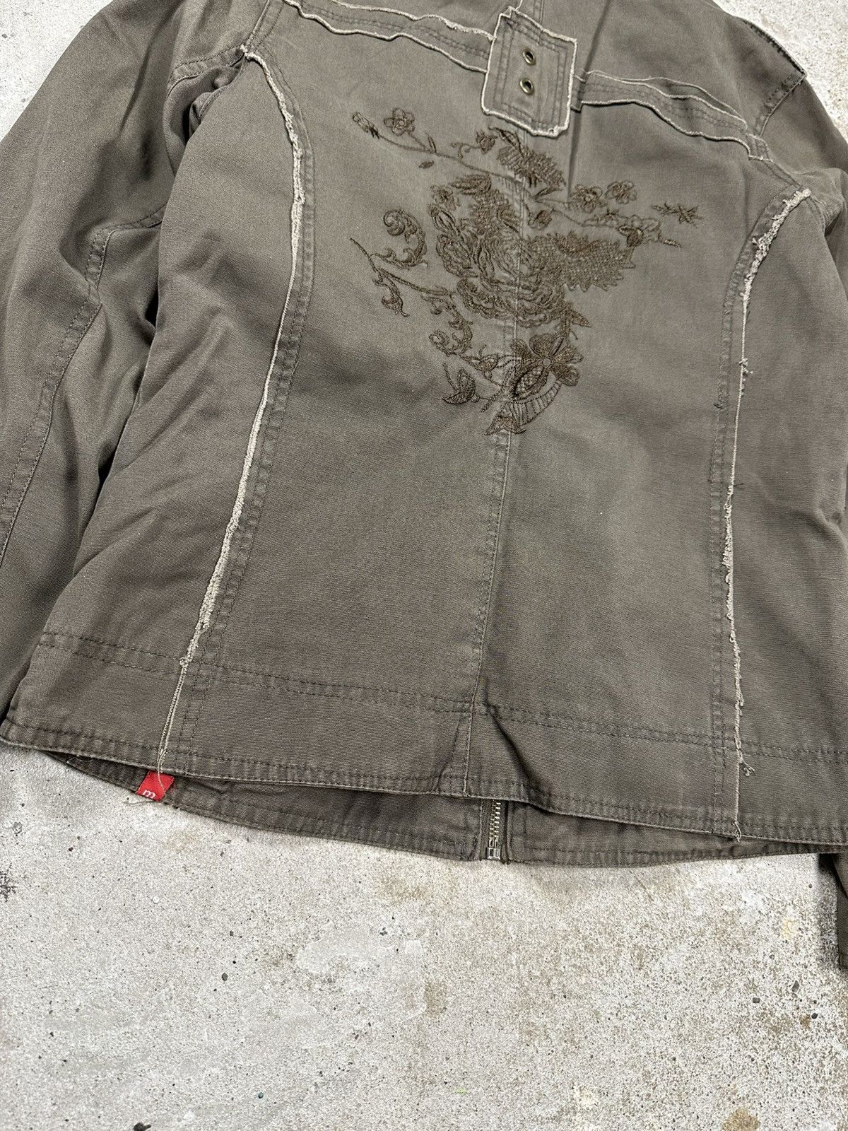 Other Vintage Y2K Army Military Distressed Style Japanese Jacket Size US S / EU 44-46 / 1 - 14 Thumbnail