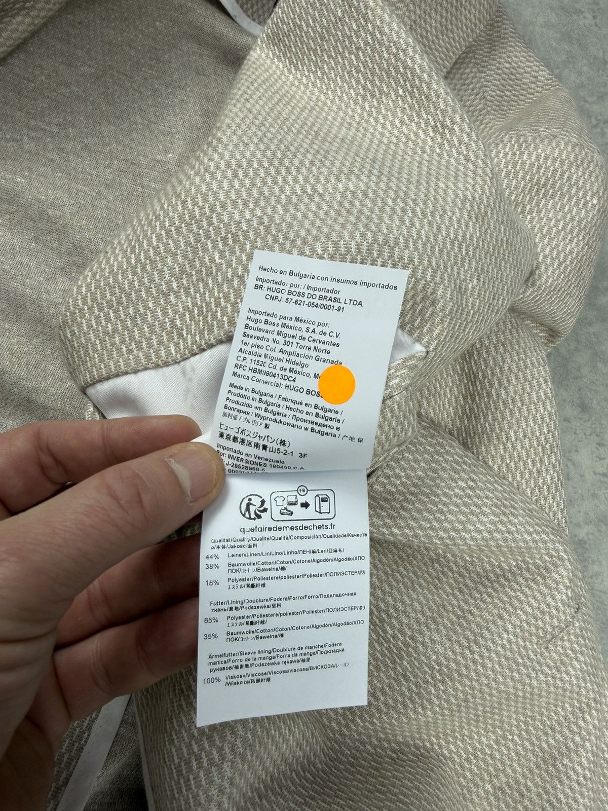 Hugo Boss Boss C-Jaye-J Regular Fit Blazer Jacket Size US 38R Size 38R - 9 Thumbnail