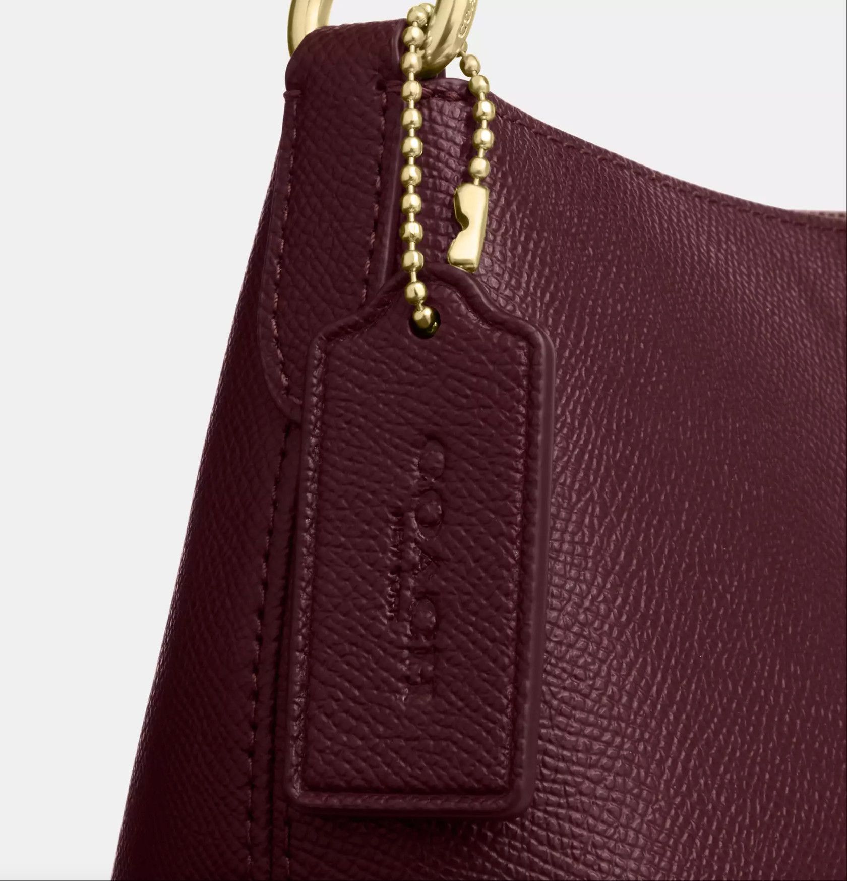 Coach Charlotte Shoulder Bag CCO18 Dark Wine Size ONE SIZE - 7 Thumbnail