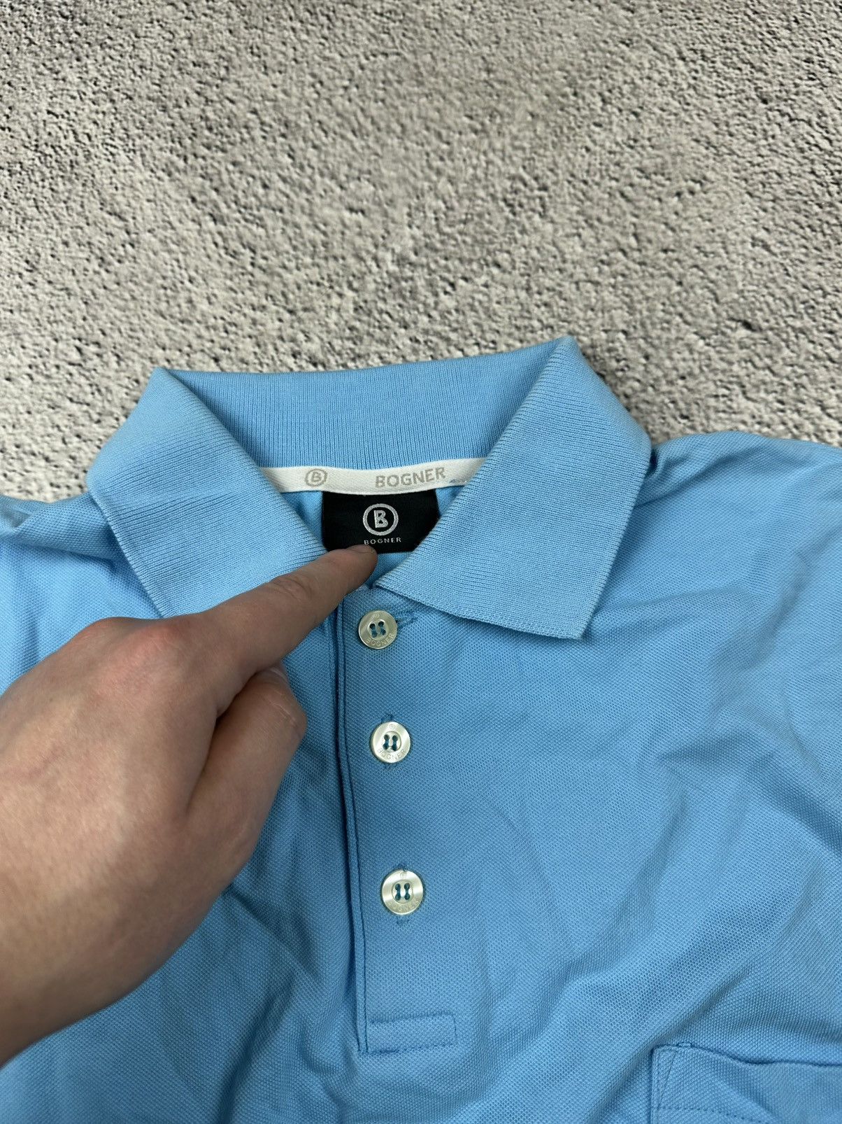 Bogner Vintage Bogner Polo Y2K Logo Old Money Style Size US M / EU 48-50 / 2 - 8 Thumbnail