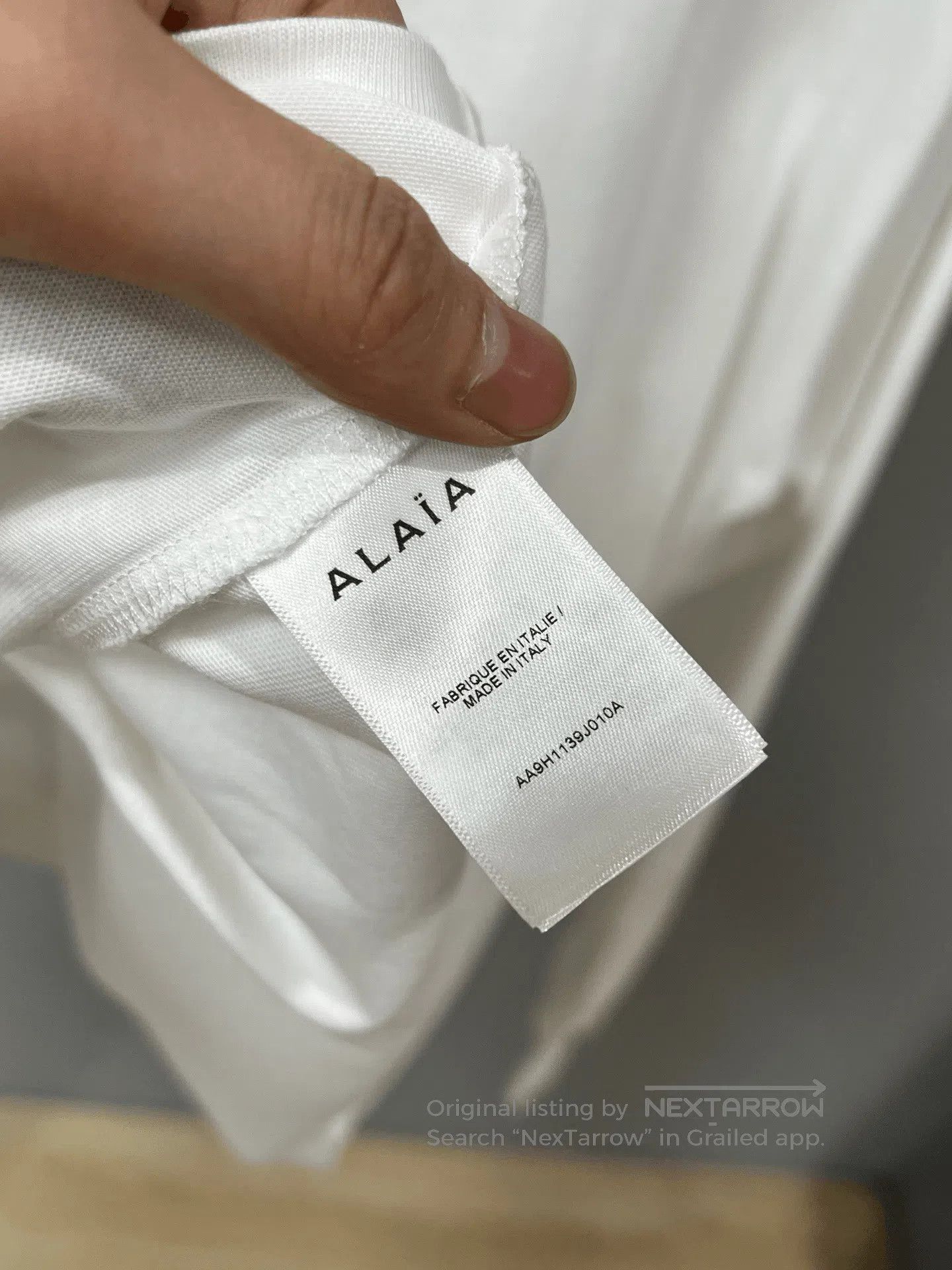 Alaia Alaia Slogan Sweatshirt. Size M / US 6-8 / IT 42-44 - 3 Thumbnail