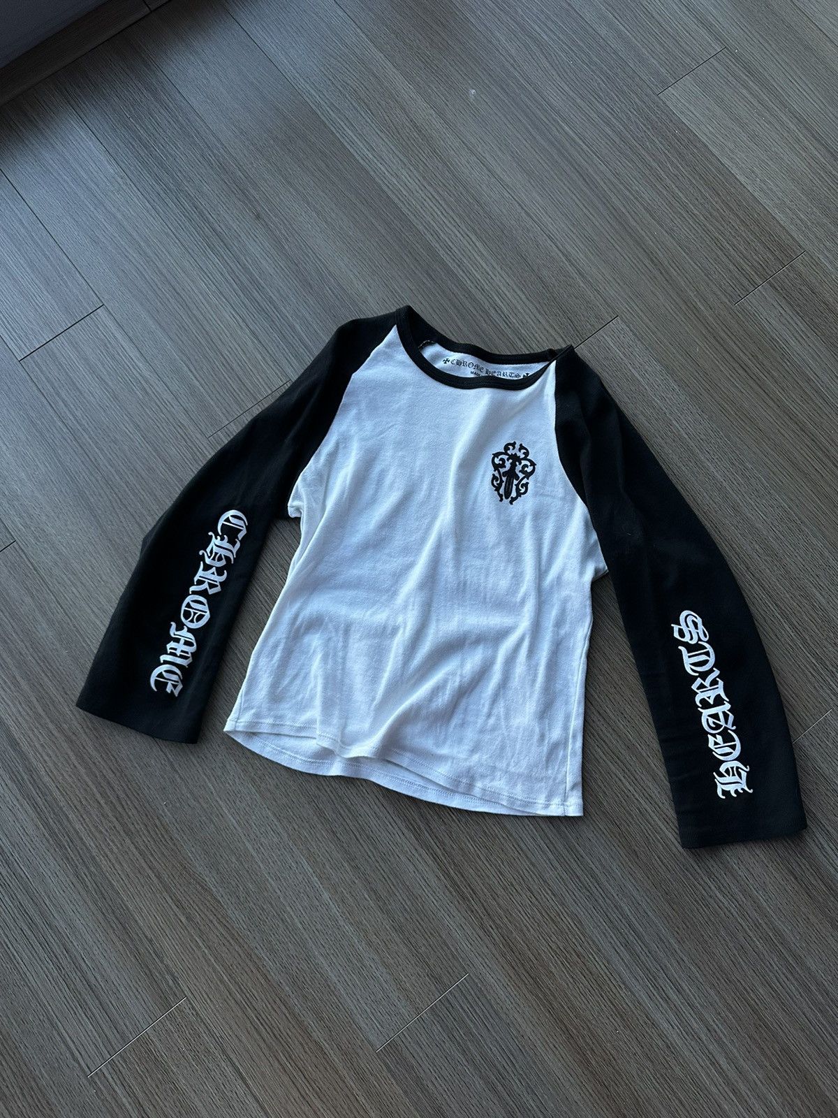 Chrome Hearts Chrome Hearts Womens Black White Dagger Long Sleeve Size L / US 10 / IT 46 - 1 Thumbnail
