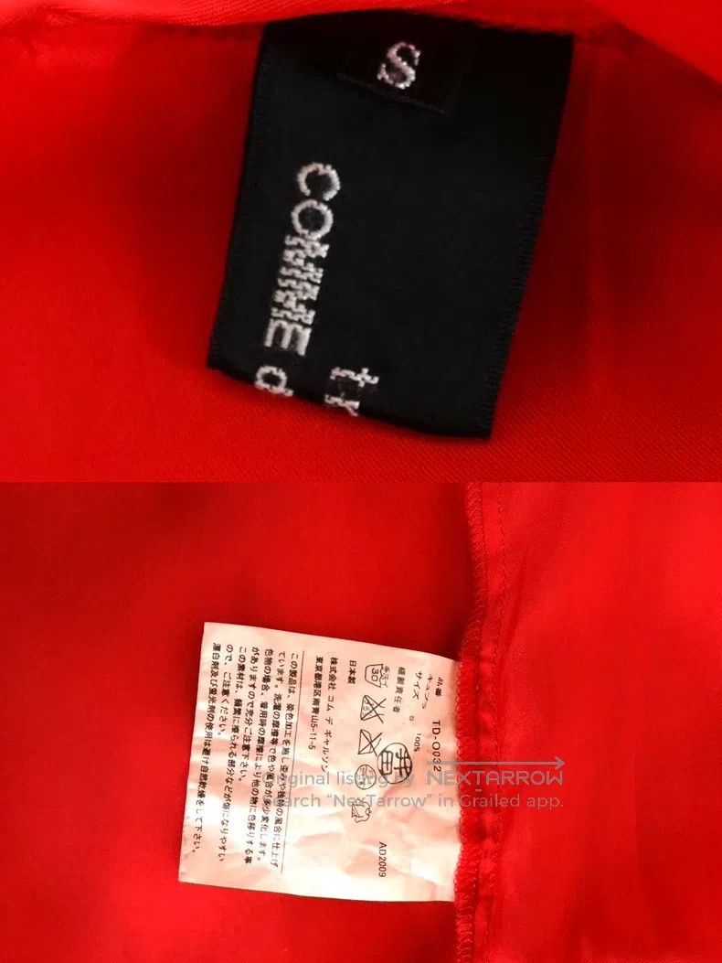 Comme des Garcons Comme Des Garcons Pleated Umbrella Hem Little Red Skirt Size S / US 4 / IT 40 - 9 Thumbnail