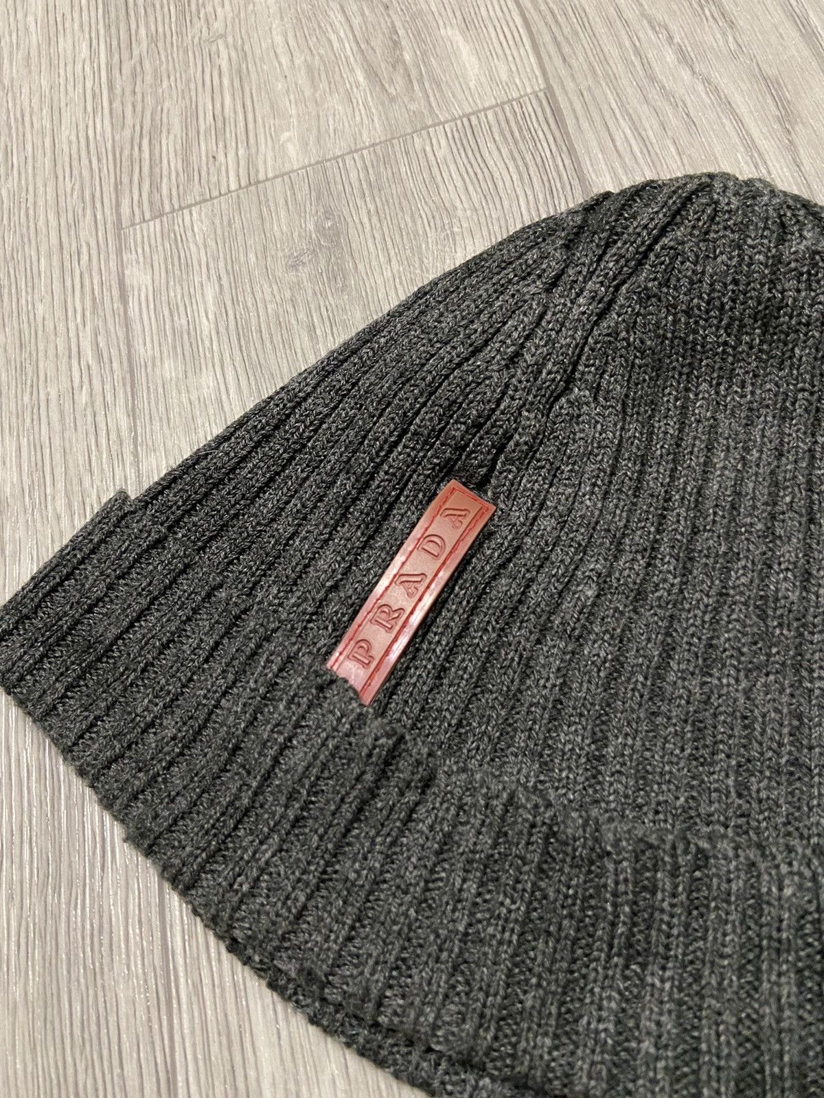 Prada Vintage Prada Beanie Hat Size ONE SIZE - 4 Thumbnail