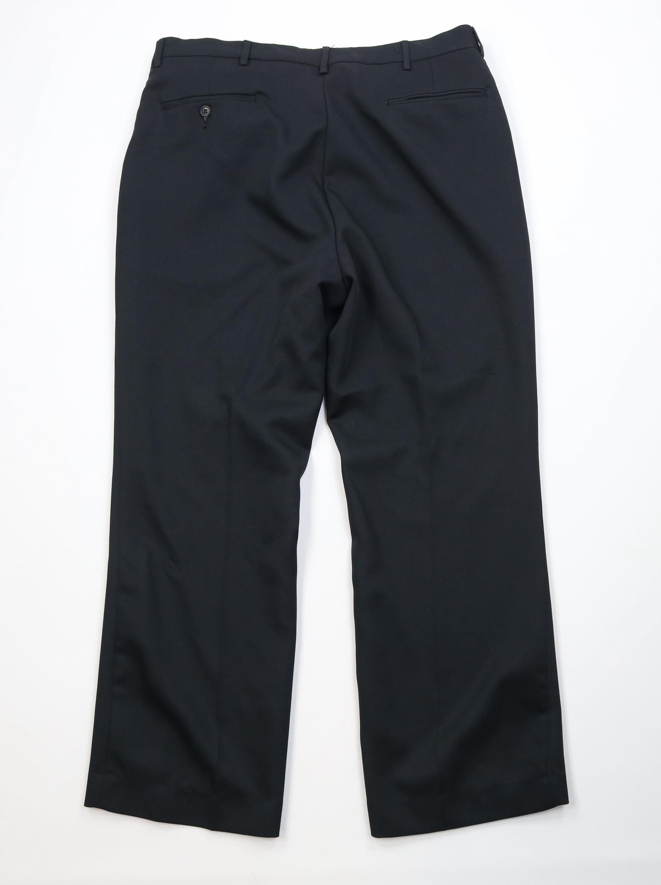 Vintage Vintage 70s Streetwear Flared Wide Leg Chino Pants Black Size US 40 / EU 56 - 9 Thumbnail