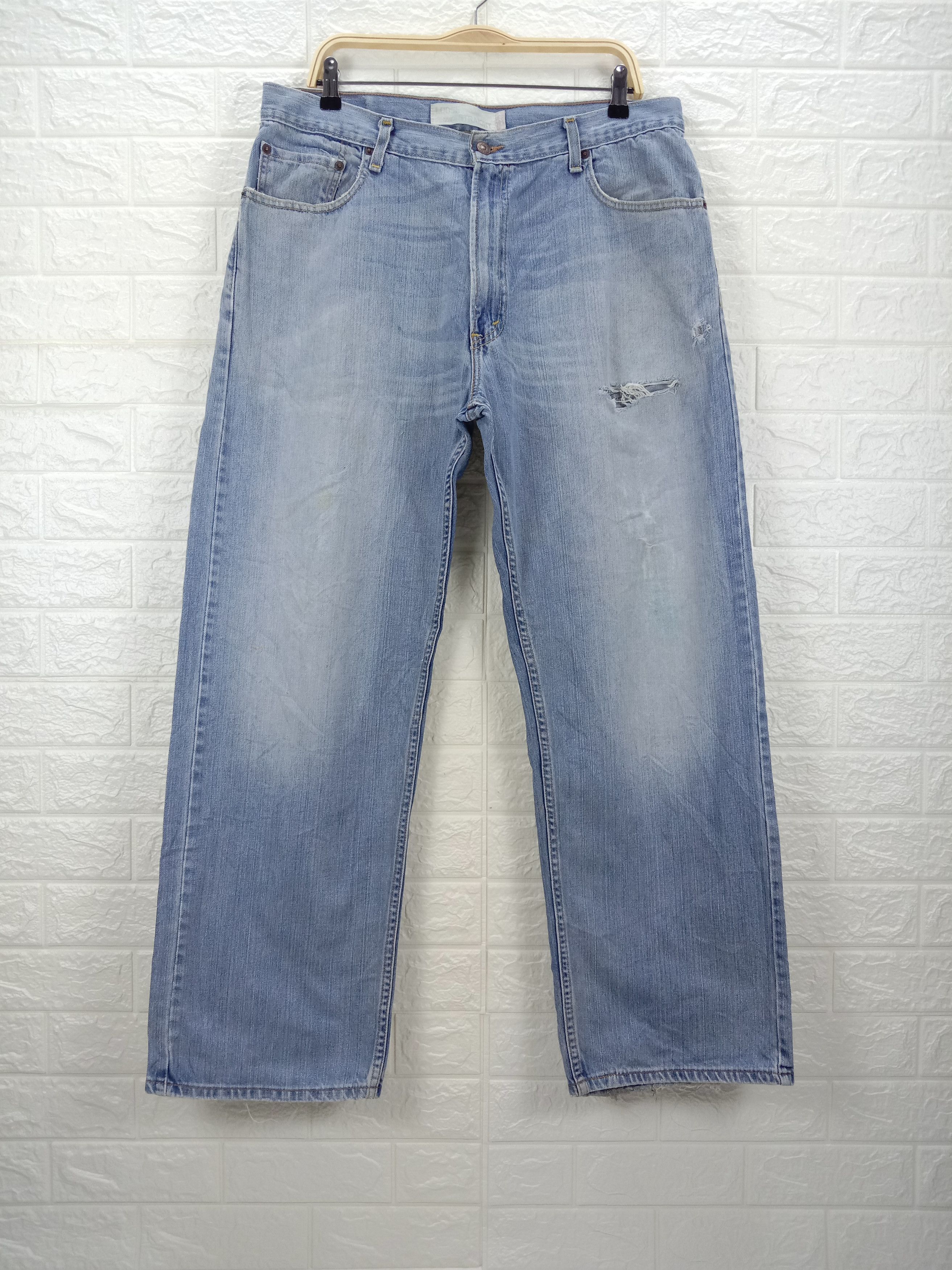 Levi's Vintage Levi's 569 Jeans Loose Straight Distressed Denim Size US 36 / EU 52 - 1 Thumbnail
