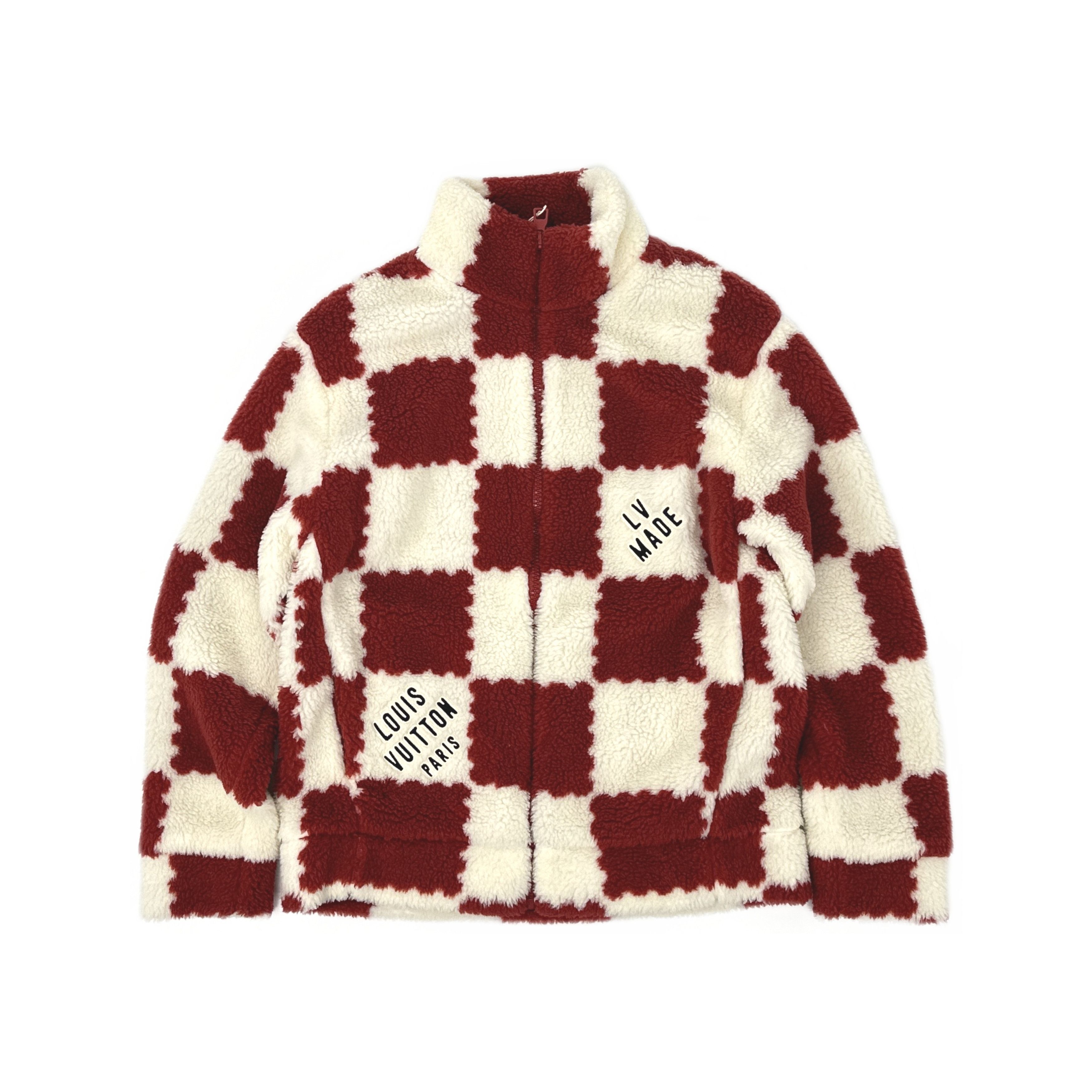 Louis Vuitton Louis Vuitton x Nigo Checkered Fleece Jacket Size L Size US L / EU 52-54 / 3 - 1 Thumbnail