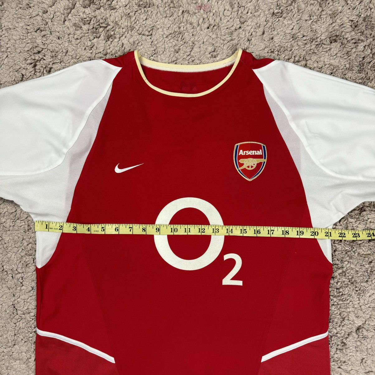 Nike × Vintage BERGKAMP 10 Vintage Arsenal Home Jersey Size US M / EU 48-50 / 2 - 18 Thumbnail