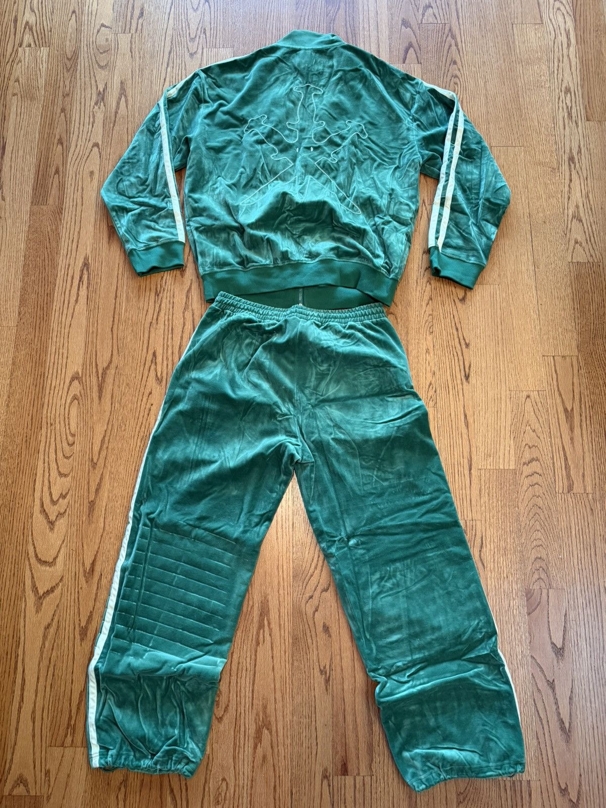 Unknown London ***RARE UNKNOWN VELOUR TRACKSUIT Size US 34 / EU 50 - 4 Thumbnail