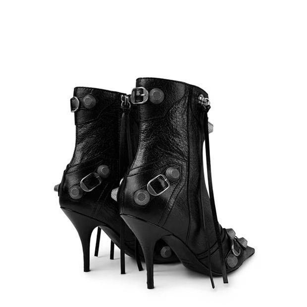 Balenciaga o1y0625 Ankle Boots in Black Size US 6 / IT 36 - 4 Thumbnail