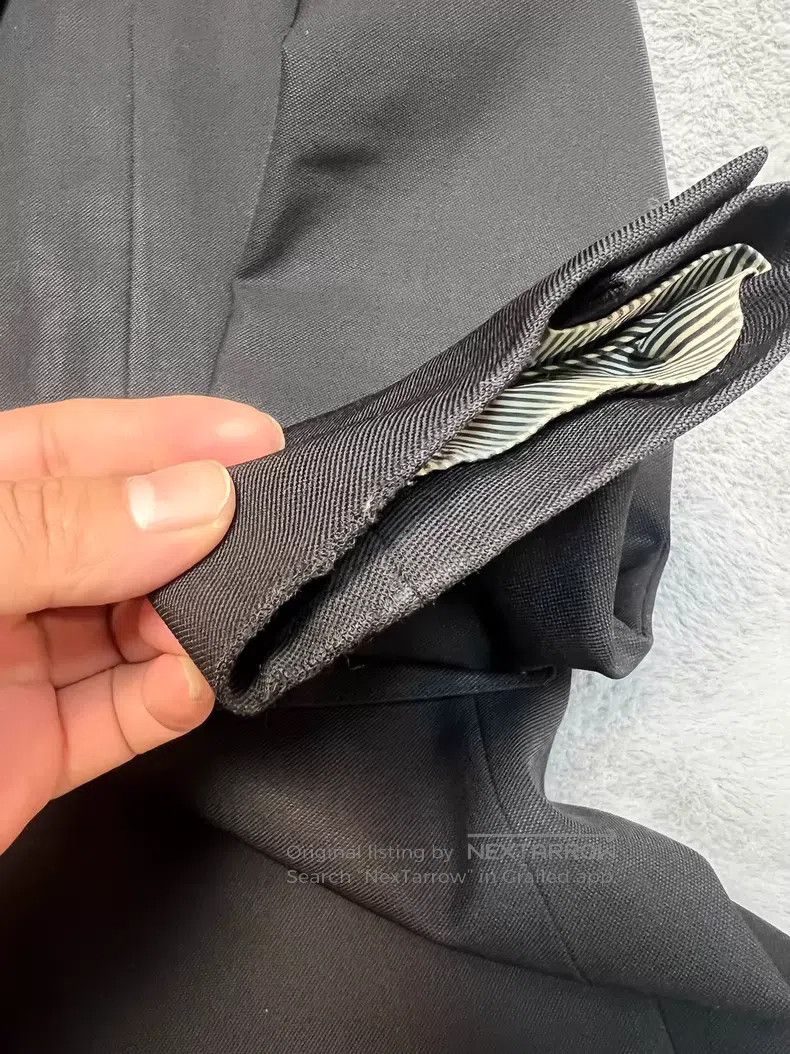 Celine CELINE Black Wool Suit Size US M / EU 48-50 / 2 - 6 Thumbnail