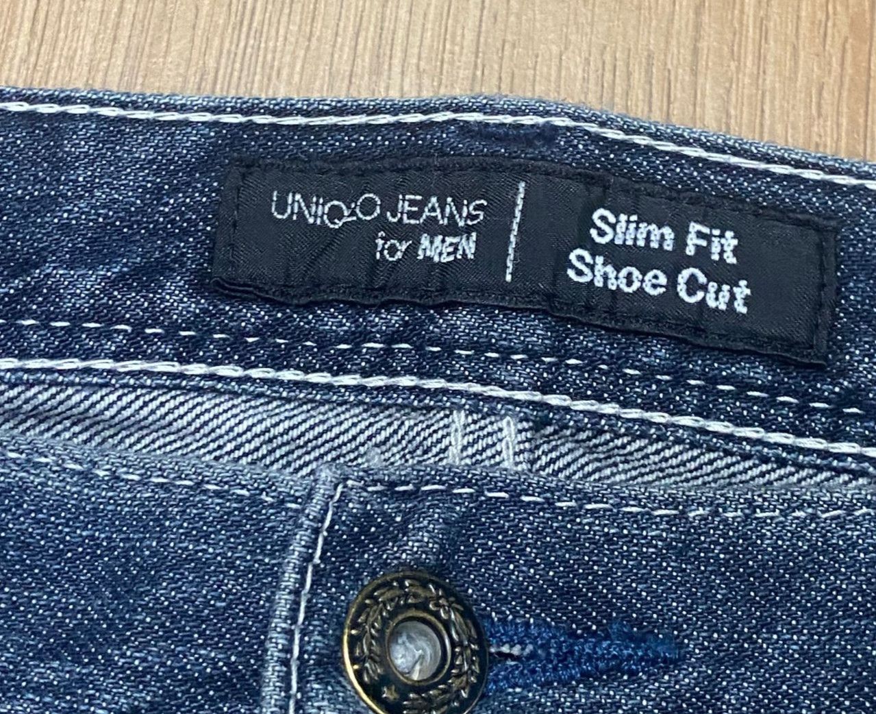 Uniqlo Vintage Uniqlo Jeans Slim Fit Shoe Cut Distressed Denim Size US 32 / EU 48 - 10 Thumbnail