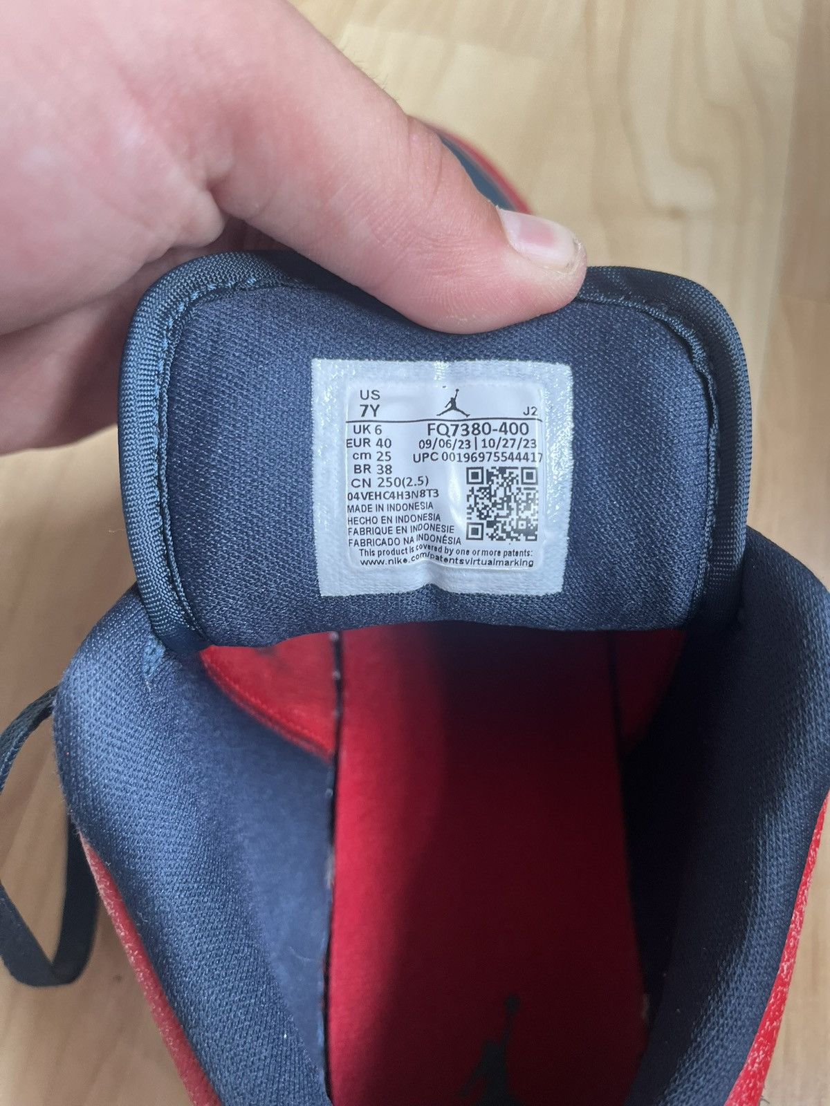 Nike Nike Low top Jordan 1 ‘olympic’ Size US 7 / EU 40 - 4 Thumbnail