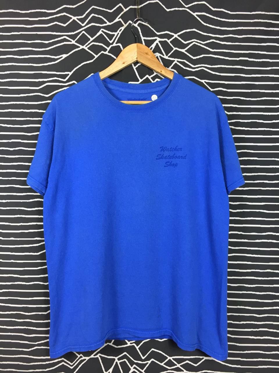Vintage Watcher Skateboard Shop Stop Calling 110 On The Culture Tee Size US L / EU 52-54 / 3 - 3 Thumbnail