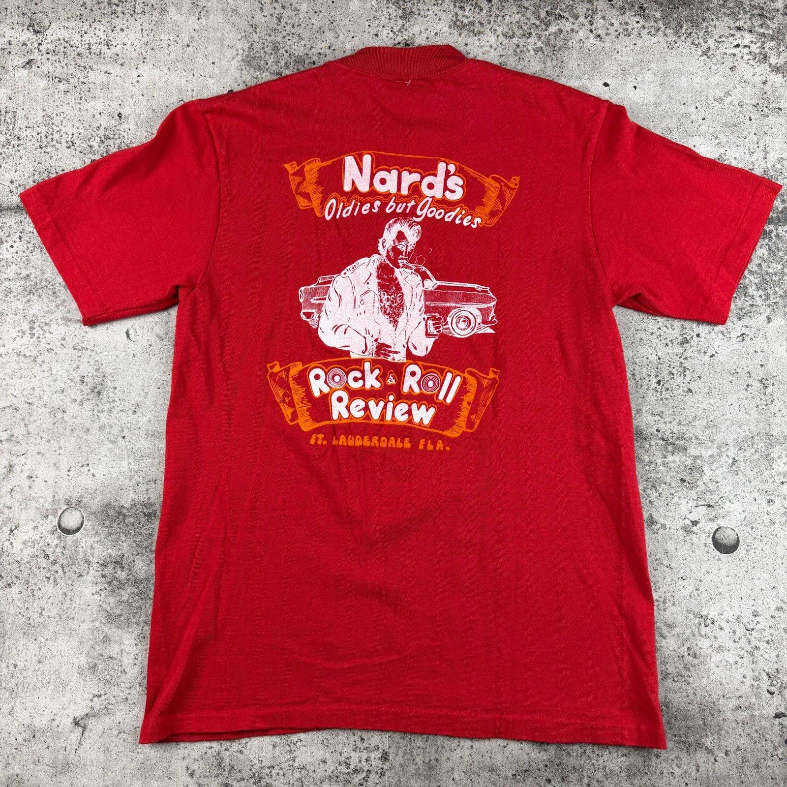 Vintage Nard's Rock & Roll Review Shirt 70s True Vintage Size S/M Size US S / EU 44-46 / 1 - 2 Thumbnail