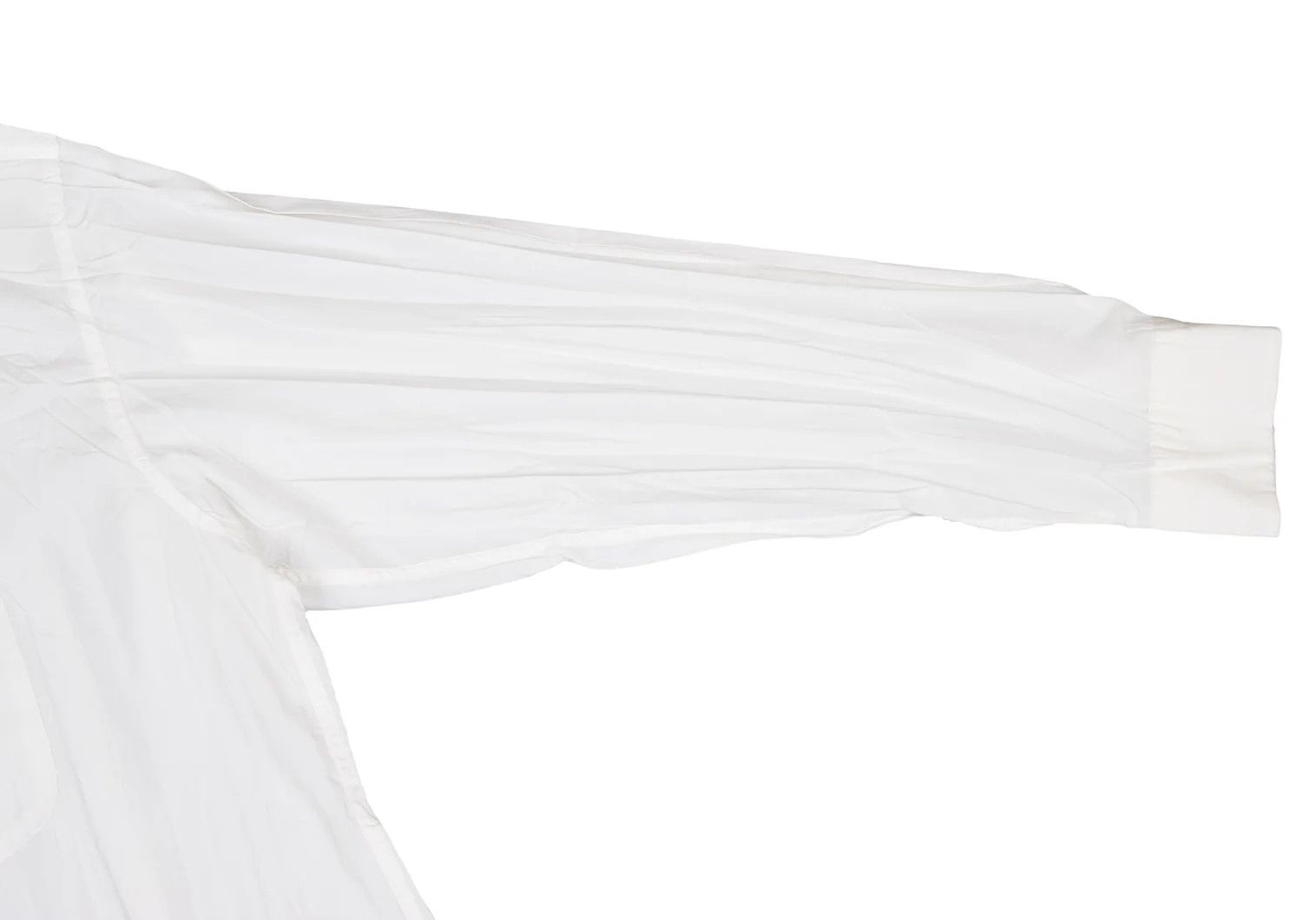 Issey Miyake Pleats Shirt in Off-White Size XL Size US XL / EU 56 / 4 - 7 Thumbnail
