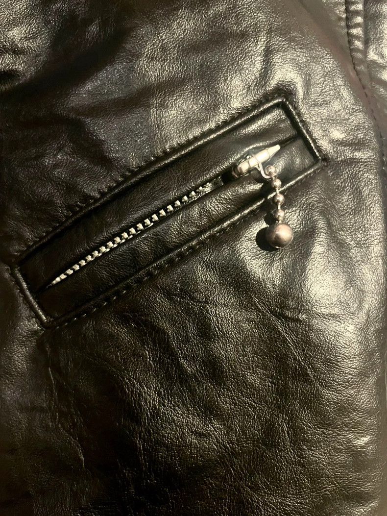 Comme des Garcons Comme Des Garcons Leather motorcycle coat Size M / US 6-8 / IT 42-44 - 6 Thumbnail
