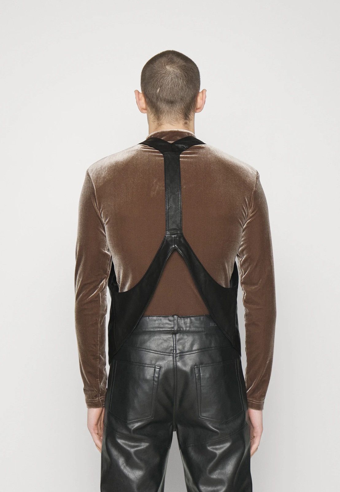Han Kjobenhavn !DS! SS22 Han Kjobenhavn Half Zip Sharp Brown Long sleeve Size US M / EU 48-50 / 2 - 8 Thumbnail