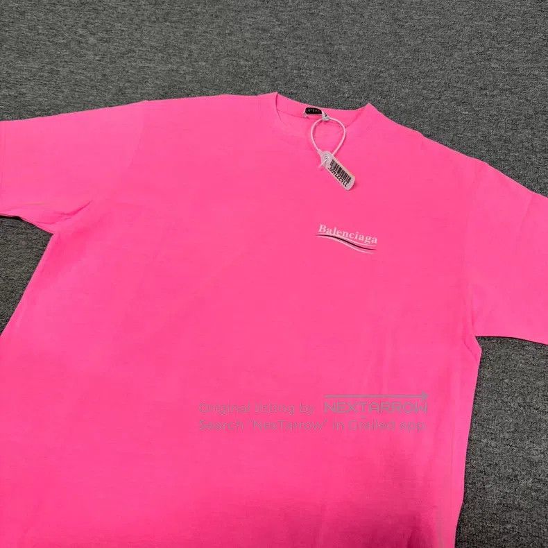 Balenciaga Balenciaga Front and Back Letter Logo Short Sleeve T-Shirt Size US S / EU 44-46 / 1 - 3 Thumbnail
