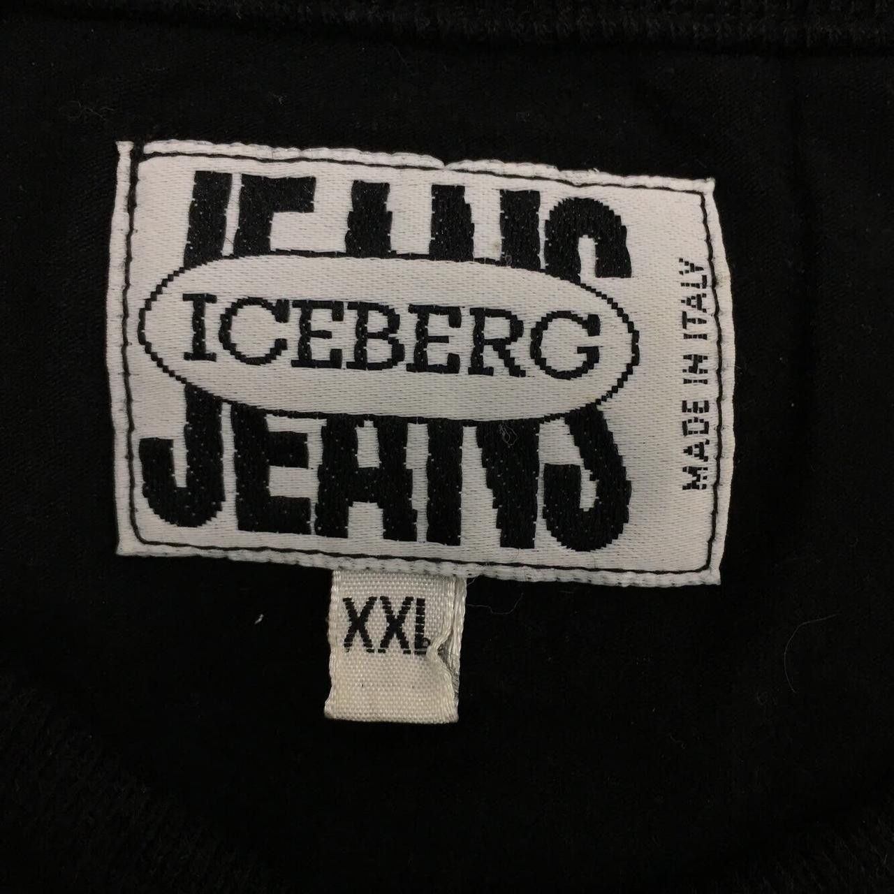 Iceberg Vintage ICEBERG HISTORY JEANS Solid Black Made In ITALY V Size XL / US 12-14 / IT 48-50 - 4 Thumbnail