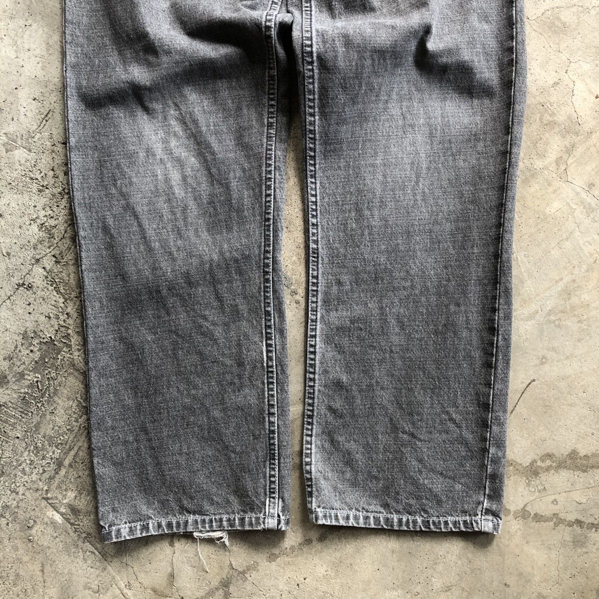 Phat Farm PHAT FARM Baggy Washed Black Jeans Size US 30 / EU 46 - 4 Thumbnail