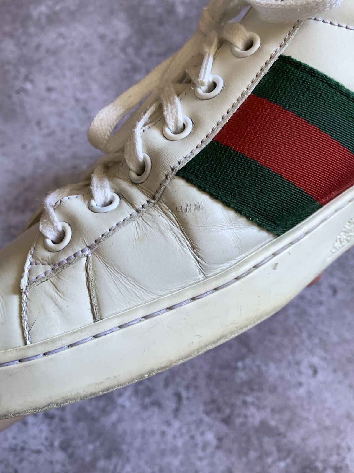 Gucci 🔥GUCCI ACE SNEAKERS Size US 9 / EU 42 - 6 Thumbnail