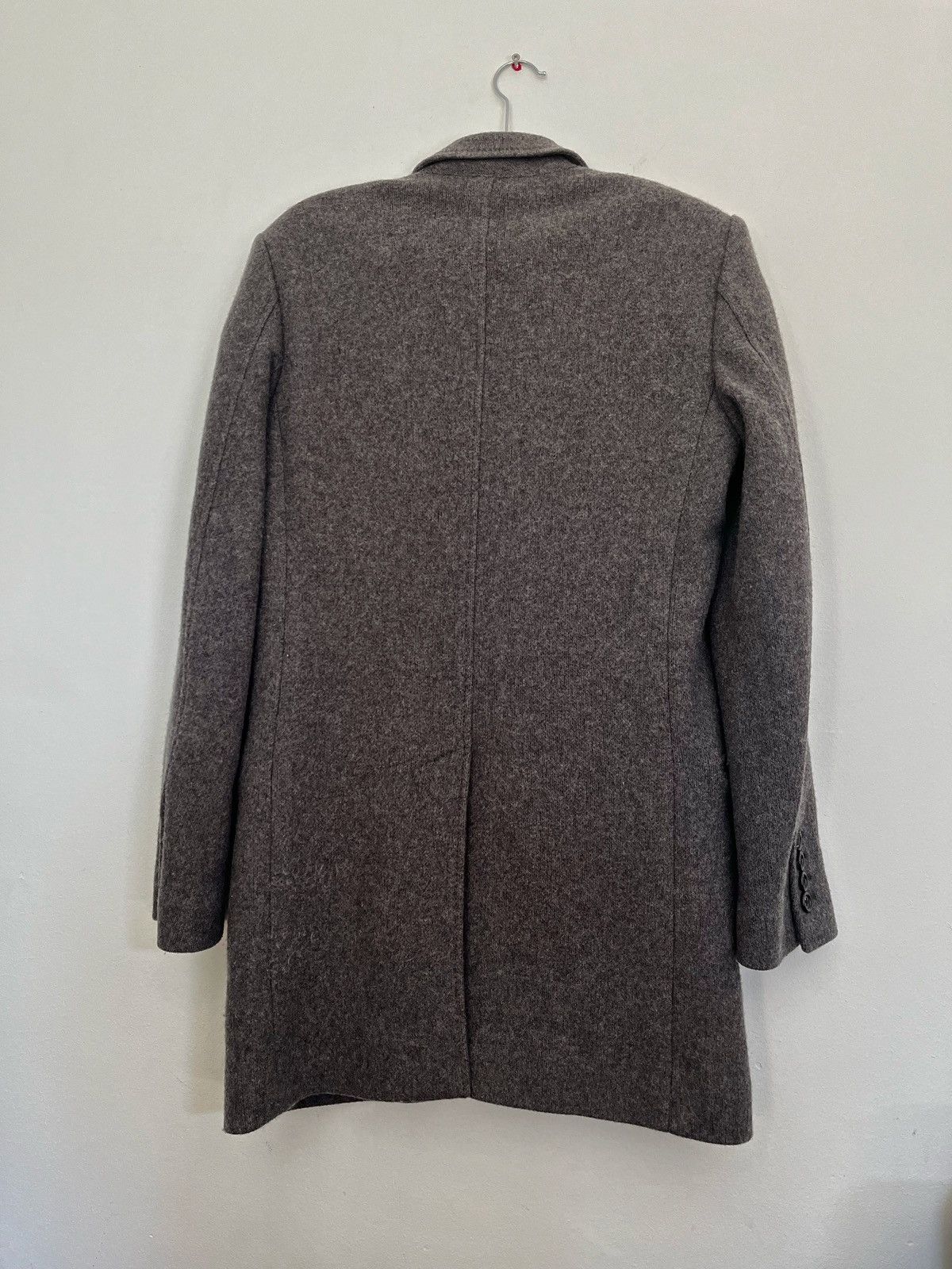 Dolce & Gabbana Dolce & Gabbana Grey Wool Overcoat Made in Italy IT44 Size US S / EU 44-46 / 1 - 5 Thumbnail