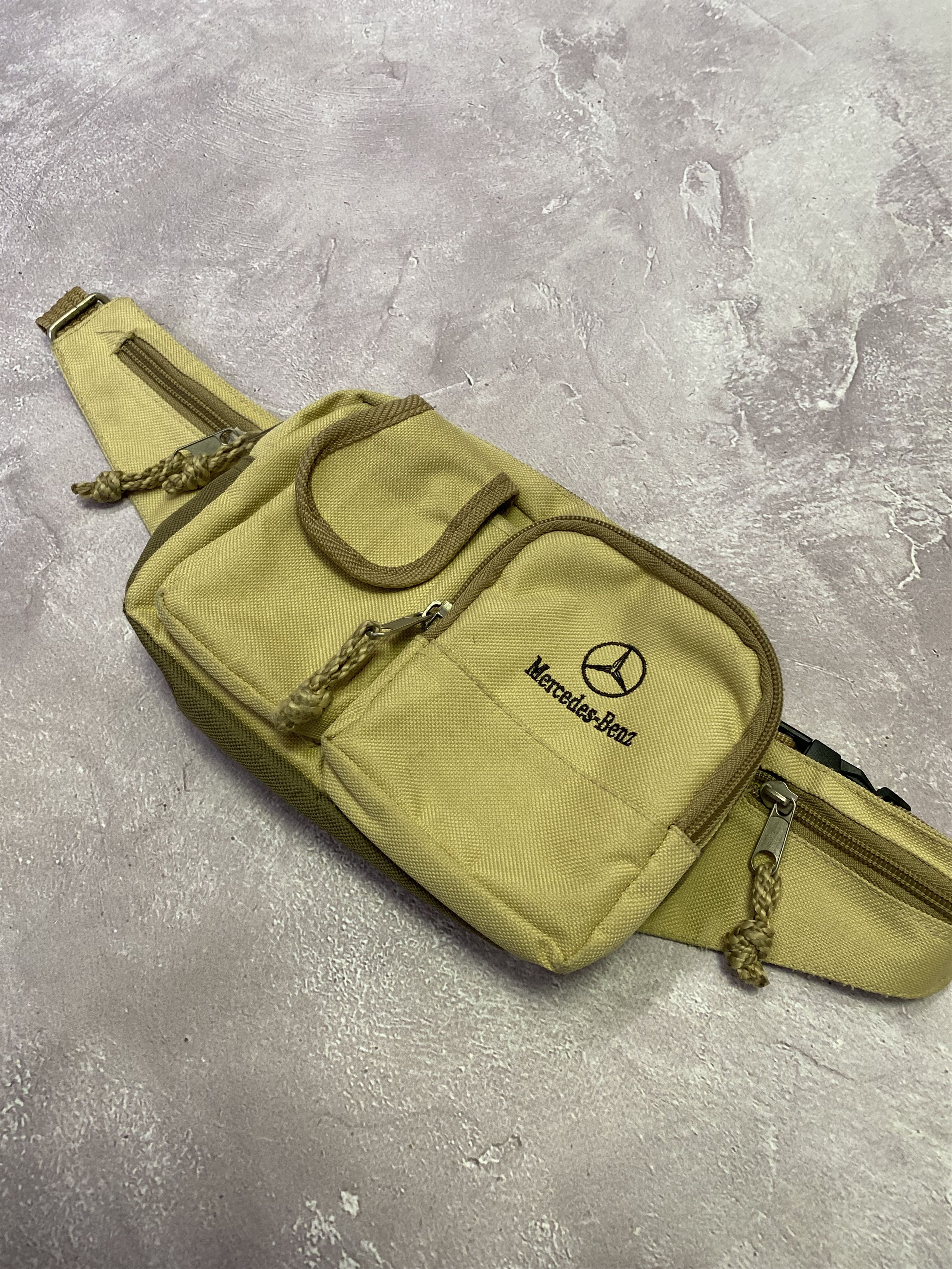 Mercedes-Benz × Vintage Vintage Mercedes Benz AMG Adjustable Shoulder Bag Size ONE SIZE - 2 Thumbnail