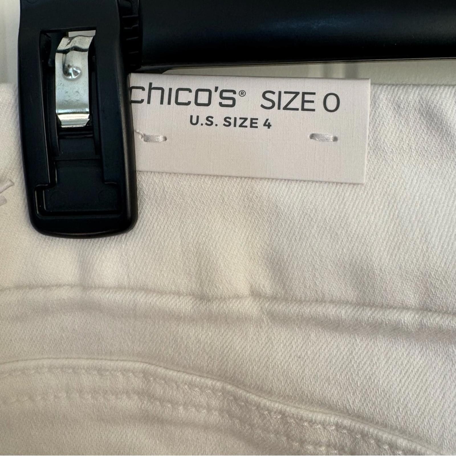 Chicos Chico's Crop Alabaster Pants Size 25" / US 0 / IT 36 - 4 Thumbnail